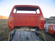 Truck cab before